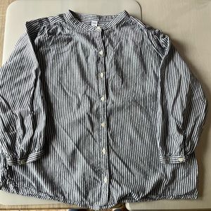 Old Navy Striped Peasant Top